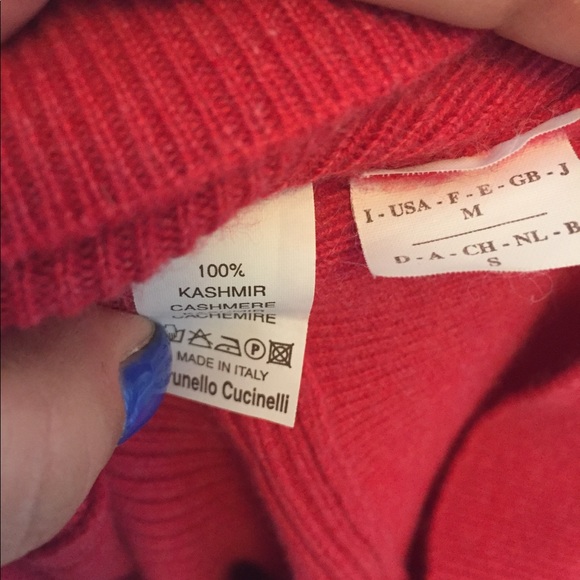 SOLD Brunello Cucinelli Cashmere sweater M - Picture 7 of 7